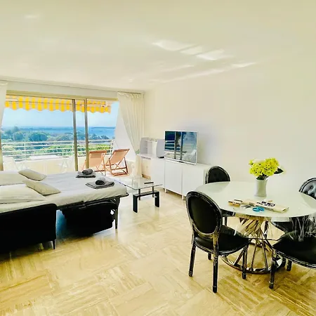 度假居 Splendid 1 Bedroom In Swimming Pool Tennis Stunning Sea View By Olam 戛纳